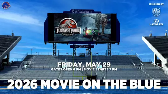 Movie on The BLUE is Back with Jurassic Park on May 29