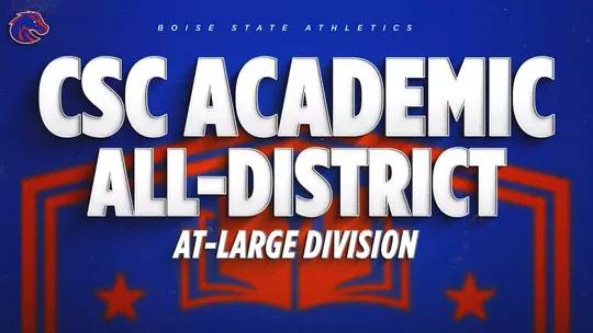 Ten Broncos Earn CSC Academic All-District Recognition