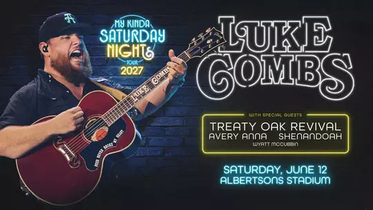 LUKE COMBS EXTENDS RECORD-BREAKING “MY KINDA SATURDAY NIGHT TOUR”