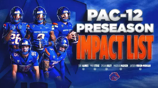 Five Broncos Land on Pac-12 Preseason Impact List