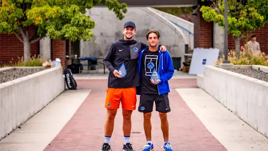 Julius Seifert and Izan Orgiles at Dar Walters Fall Classic