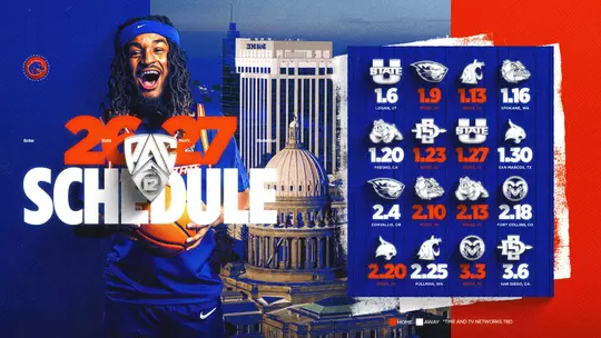 Boise State Slated to Play 16 Conference Games Beginning in January