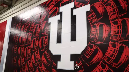 INDIANAPOLIS, IN - December 6, 2025 - signage before the B1G Championship game between the Ohio State Buckeyes and the Indiana Hoosiers at Lucas Oil Stadium in Indianapolis, IN. Photo By Dani Meersman/Indiana Athletics