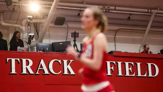 BLOOMINGTON, IN - December 12, 2025 - during the Early Bird meet at Harry Gladstein Fieldhouse in Bloomington, IN. Photo By Spencer Meyer/Indiana Athletics