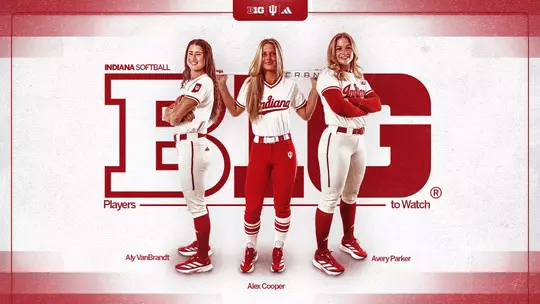 Softball B1G Players to Watch Graphic
