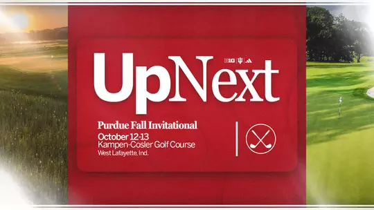 Men's Golf Up Next_Purdue Fall Invitational