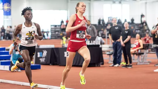 Veronica Hargrave 800m B1G Indoor Championship
