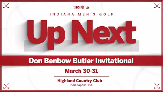 Men's Golf - Don Benbow Up Next