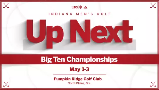 Men's Golf - Up Next Big Ten Championships