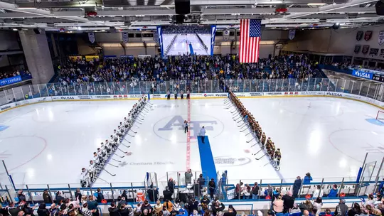 Image related to Air Force hosts exhibition game vs. Omaha, Oct. 2