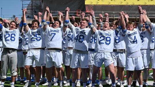 Image related to Air Force Thunders Past Mercer, 20-5
