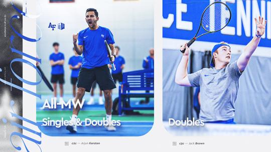 Image related to Arjun Kersten and Jack Brown Earn All-Mountain West Men’s Tennis Honors