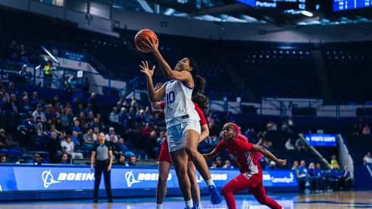 Image related to Women’s Basketball Pushes UNLV to the Brink, Falls 64-58