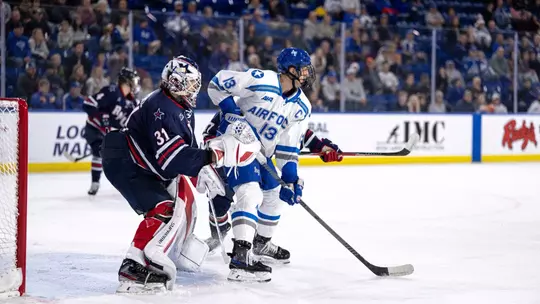 Image related to Air Force hosts Bentley (rv) in AHA Series, Jan. 9-10