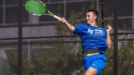 Image related to Air Force Men’s Tennis Completes Day Two At 2026 Credit Union 1 MW Individual Championships