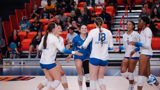 Image related to Air Force Wins Five-Set Thriller at UTEP