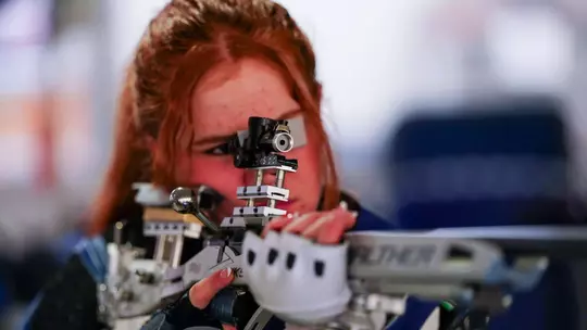 Image related to Falcons shoot season-high air rifle at NCAA Qualifier