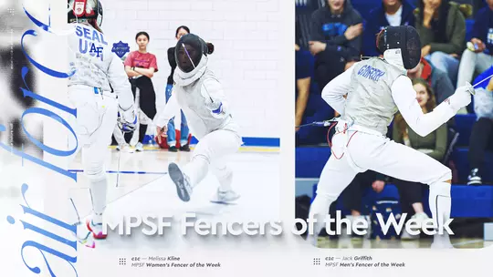 Image related to Air Force Fencing Sweeps MPSF Fencer Of Week Honors