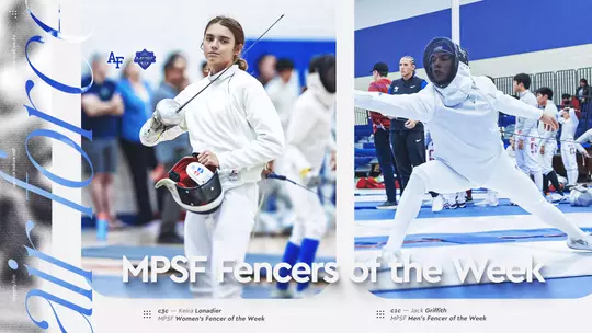 Image related to Air Force Fencing Sweeps MPSF Fencer Of Week Honors For Second Straight Week