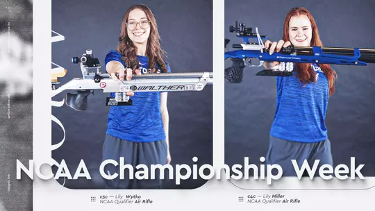 Image related to Two Falcons set to compete in NCAA Rifle Championships