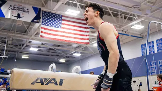 Image related to Air Force Duo Goes 1-2 on Pommel Horse in Regular Season Finale