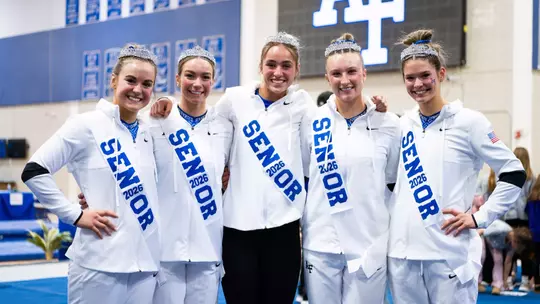 Image related to Women’s Gymnastics Closes Senior Night Scoring MW Record 197.150