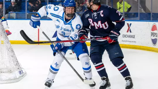 Image related to Sixth-seeded Air Force travels to third-seeded Robert Morris for quarterfinal series, March 6-8