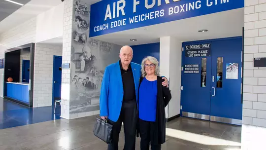Image related to Falcons Officially Dedicates Eddie Weichers Boxing Gym