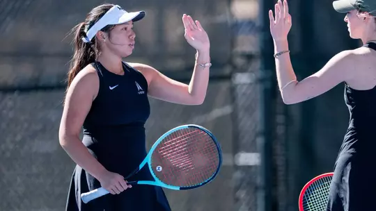 Image related to Women’s Tennis Cruises to 5-0 Win over South Dakota