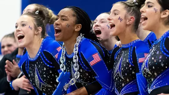 Image related to Women’s Gymnastics Caps Road Slate with 195.925 Outing at Denver