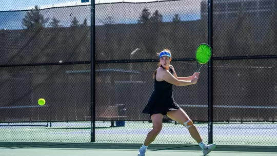 Image related to Women’s Tennis Caps Mountain West Play Hosting New Mexico
