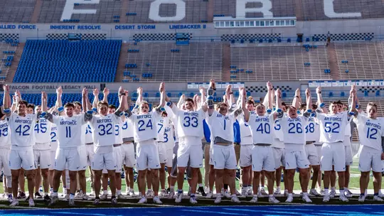 Image related to Falcons Upend No. 18 Utah in Overtime, Soaring to Third Straight ASUN Regular Season Title