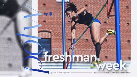 Image related to Julie Segroves Named Mountain West Freshman of the Week