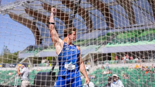 Image related to Texas Tanner Claims U.S. National Title in the Discus Throw