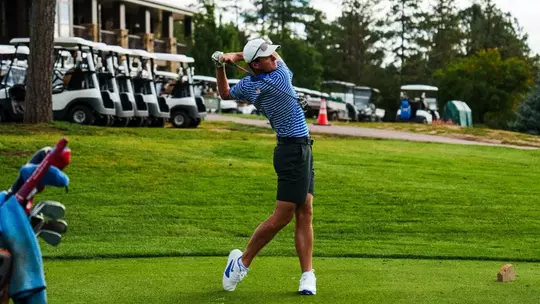 Image related to Samuelson leads Falcons on first day of Gene Miranda Falcon Invitational