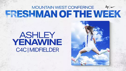 Image related to Ashley Yenawine Earns Mountain West Freshman of the Week Honors