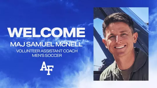 Image related to Men’s Soccer Welcomes USAFA Alum as Volunteer Assistant Coach