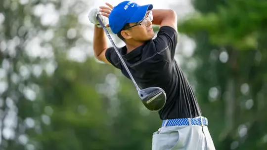 Image related to Zeiler leads Falcons on second straight day at Folds of Honor