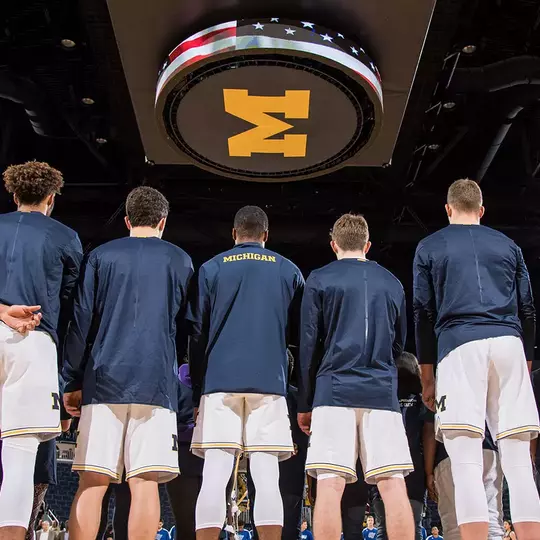 Men's Basketball Lineup Generic