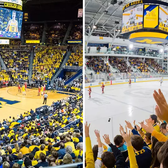 Crisler Center and Yost Ice Arena