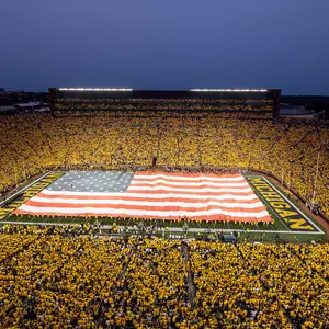 Maize Out Football Flag Generic