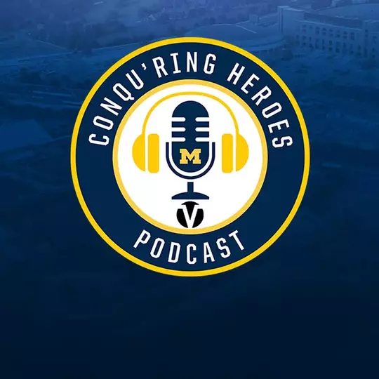 Conqu'ring Heroes Podcast Header (2022)