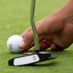 Men's Golf Marking a Ball