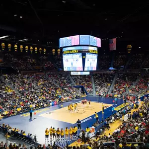 Crisler Center generic - Michigan Attendance Record