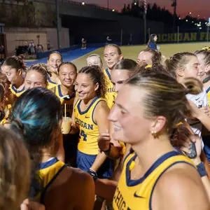 Field Hockey Postgame Celebration