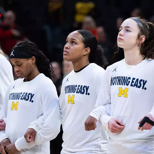 Women's basketball starting lineup