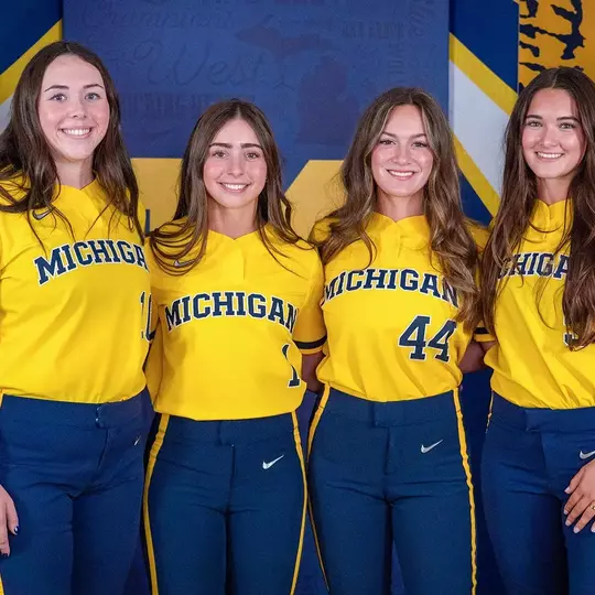 From left: Avery Brewer, Jayden Kleiner, Addi Thompson, Mia Valbuena