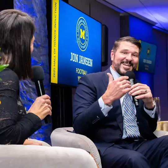 Jon Jansen 2025 Hall of Honor Induction Ceremony