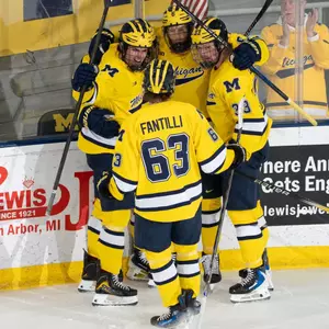 Michigan Ice Hockey Celebration