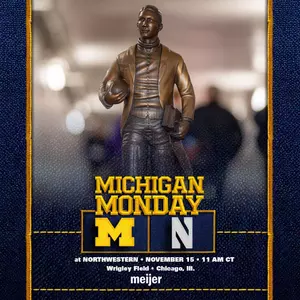Michigan Monday at Northwestern